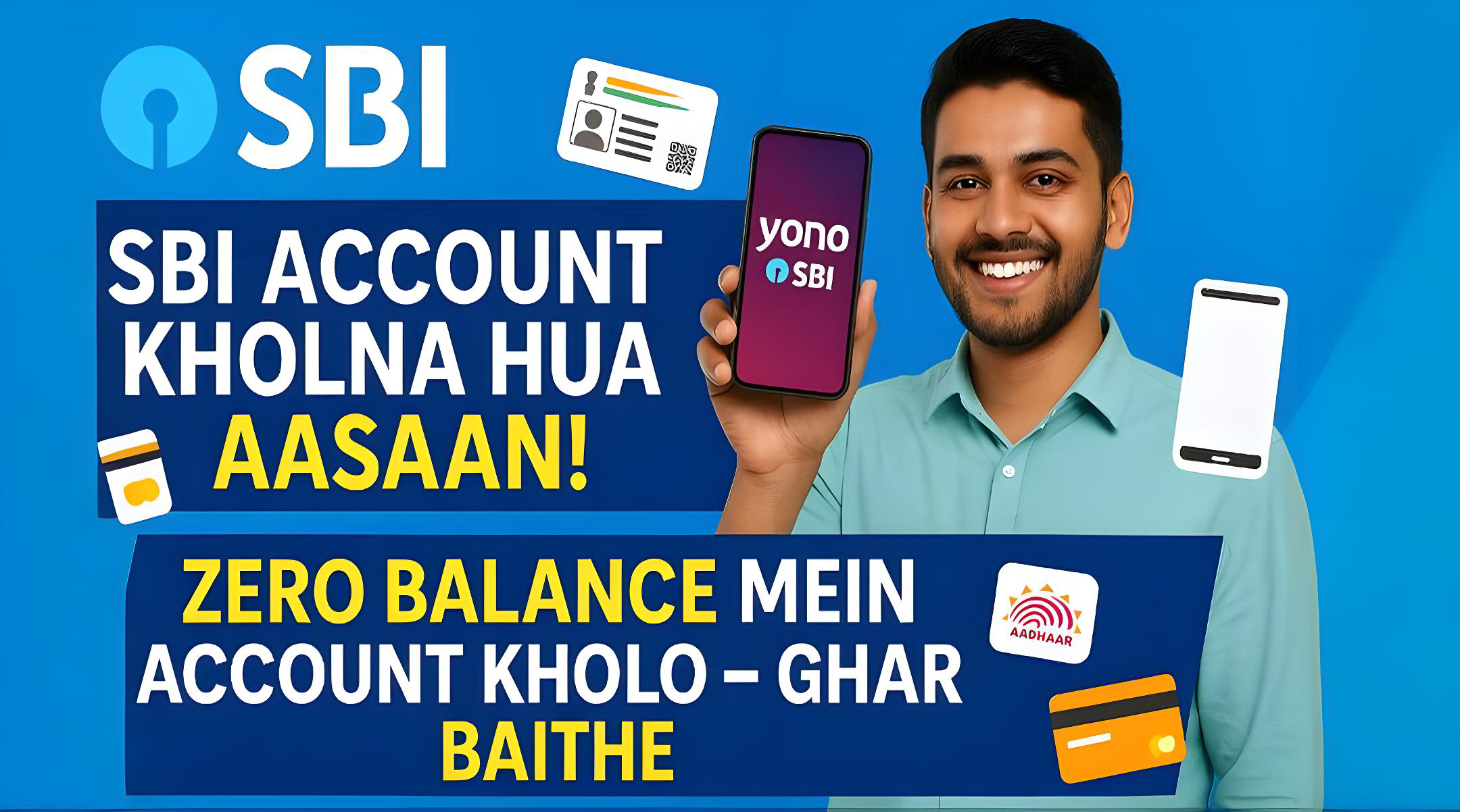 SBI Zero Balance Account Opening Online 2025